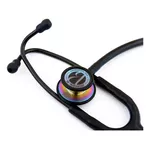 Estetoscópio Inox Duplo Adulto Infantil Black Rainbow Bic Cor Preto Rainbow