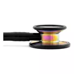 Estetoscópio Inox Duplo Adulto Infantil Black Rainbow Bic Cor Preto Rainbow