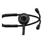 Estetoscópio Inox Duplo Adulto Infantil Black Rainbow Bic Cor Preto Total