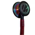 Estetoscópio Inox Duplo Adulto Infantil Vinho Rainbow Bic