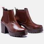 Bota Coturno ALICIA Plataforma Chocolate