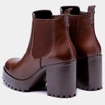 Bota Coturno ALICIA Plataforma Chocolate