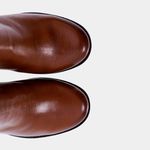 Bota Coturno ALICIA Plataforma Chocolate