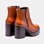 Bota Coturno Paola Plataforma Salto tratorado Whisky