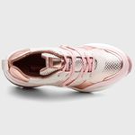 Tênis Feminino Plataforma Eloá Off/Nude/Cobre 