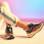 TENIS SNEAKER LYZ Onça/Preto/Pink 