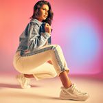 TENIS SNEAKER NINA BRANCO/PRATA