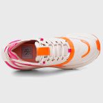 TENIS SNEAKER NINA Branco/Coral/Pink 