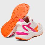 TENIS SNEAKER NINA Branco/Coral/Pink 