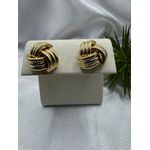 brinco banhado em ouro 18k