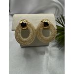 Brincos banhados em ouro 18k