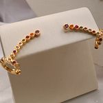 Brinco Earcuff Zircônia Colorido