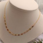 Choker Coração Zircônia Colorido