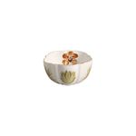 Conjunto 6 Bowls 1 C/ Filete Ouro Folhas a