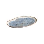 Travessa Organica Pequena Oreon Blue