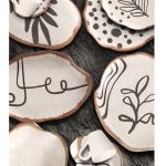 Conjunto 6 Pratos Sobremesa Ø20cm Strip Scalla