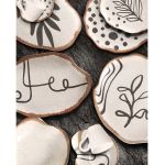 Conjunto 6 Xícaras Chá Com 6 Pires Strip Scalla