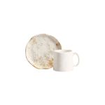 Conjunto 6 Xicaras De Café Com 6 Pires Scalla