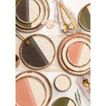 Conjunto 6 Pratos De Pão Colors Branca Scalla