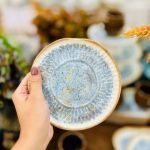 Conjunto 6 Xícaras Café Com 6 Pires Oreon Blue Scalla