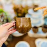 Conjunto 6 Xícaras Café Com 6 Pires Oreon Blue Scalla