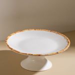 Porta Petit Four Com Pé Bambu Scalla