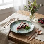 Conjunto 6 Pratos Sobremesa Oreon Green 20cm Scalla