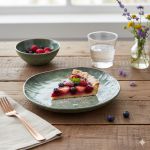 Conjunto 6 Pratos Sobremesa Ø20cm Oreon Green Scalla