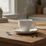 Conjunto 6 Xícara de Café Com Pé Bambu Scalla