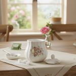 Açucareiro Relevo Vó Dulce Cerâmica Scalla