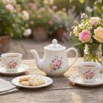 Mini Bule Relevo Vó Dulce Cerâmica Scalla