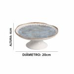 Porta Petit Four Oreon Blue Scalla