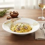 Prato De Risoto Folhas Água De Coco Scalla