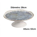 Prato De Bolo Oreon Blue Scalla