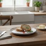 Conjunto 6 Prato Pão Atlântica Cerâmica Scalla