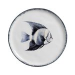 Conjunto 6 Prato Raso Ø27cm Tang Atlântica Cerâmica Scalla