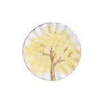 Conjunto 6 Prato Sobremesa Filete Ouro Ipê Amarelo Scalla