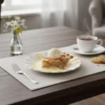 Conjunto 6 Prato Sobremesa Filete Ouro Ipê Amarelo Scalla