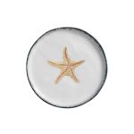 Conjunto 6 Prato Sobremesa Estrela Atlântica Scalla