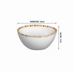 Bowl Para Sopa Bambu Cerâmica Scalla