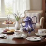 Bule Búzios Cerâmica Scalla