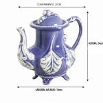 Bule Búzios Cerâmica Scalla