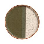 Conjunto 6 Pratos Raso 27cm Colors Verde Cerâmica Scalla