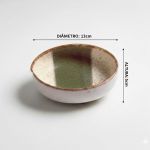 Conjunto 6 Bowls Colors Verde Cerâmica Scalla