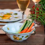 Conjunto 6 Bowls Cereal Branco Toscana Cerâmica Scalla