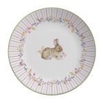 Conjunto 6 Pratos Rasos Ø28cm Páscoa Campo e Flores