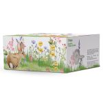 Prato de Bolo Páscoa Campo e Flores