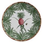 Conjunto 6 Pratos Rasos Ø28cm Abacaxi