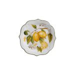 Conjunto 6 Pratos Sobremesa 20cm Branco Toscana Cerâmica Scalla