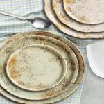 Sousplat Aspen Bege Ø34cm Scalla